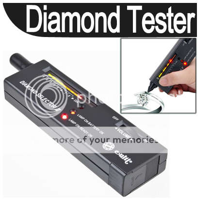 Crazy Auction Diamond Moissanite Tester Gemstone Selector II Jewelry Indicator Tool LED Audio