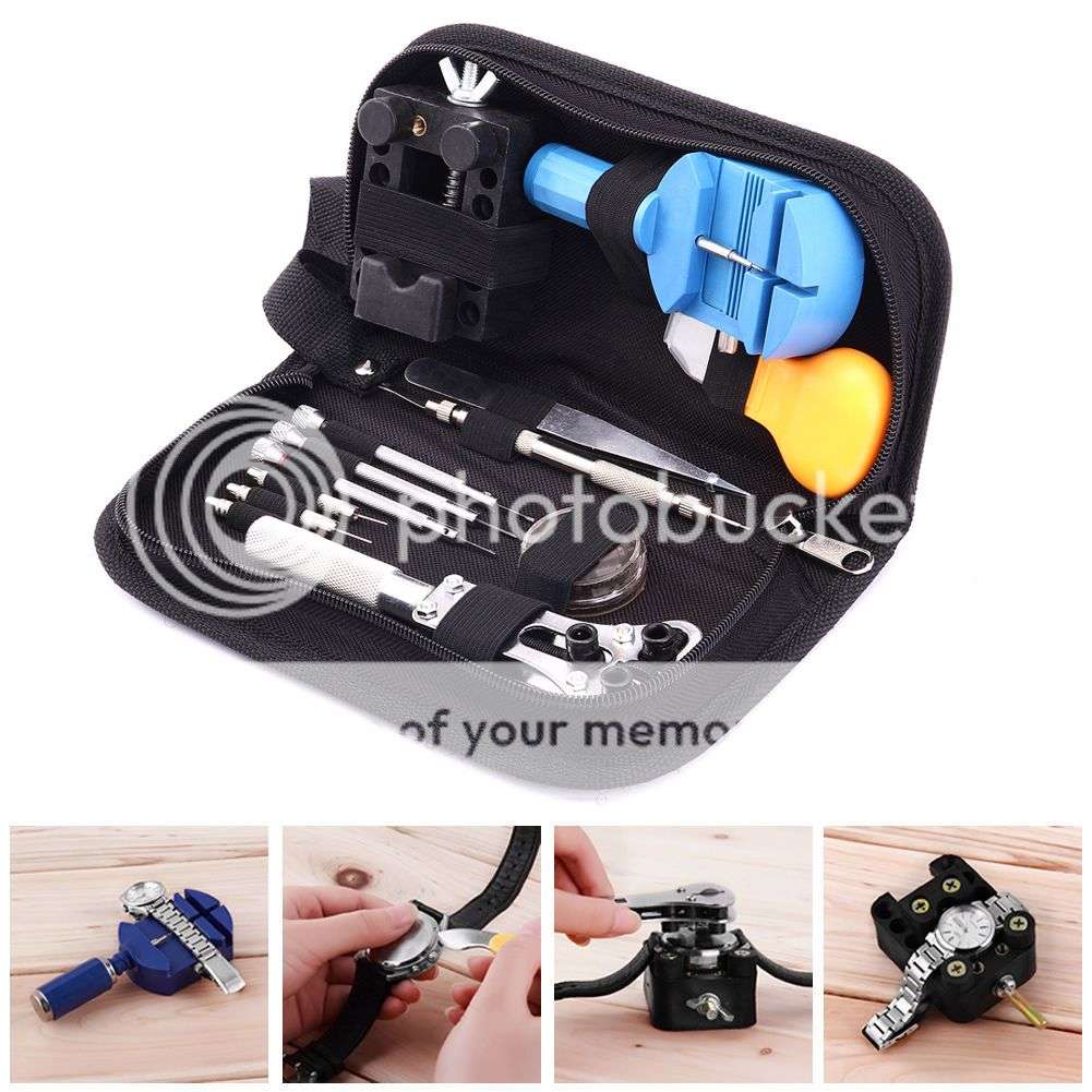 *LOCAL STOCK* Watch Tool Repair Kit Case Opener Pins Link Remover Spring Bar Tool Set