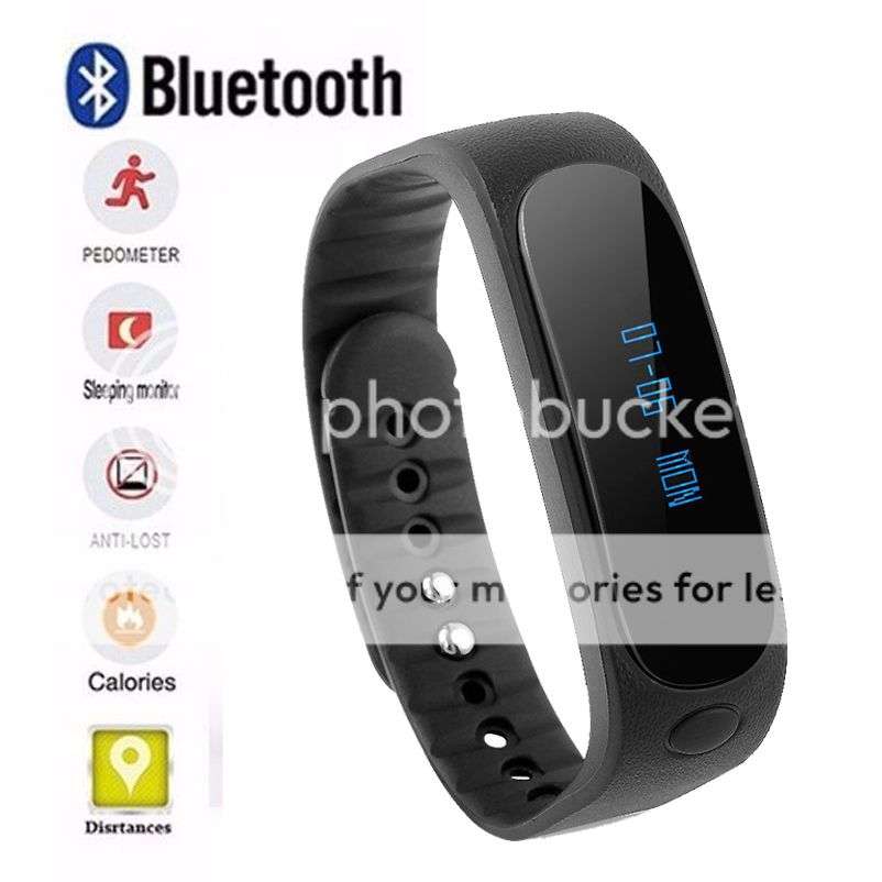 *LOCAL STOCK* Smart Watch Silicon Smartband Bracelet Bluetooth For iPhone IOS Android Samsung