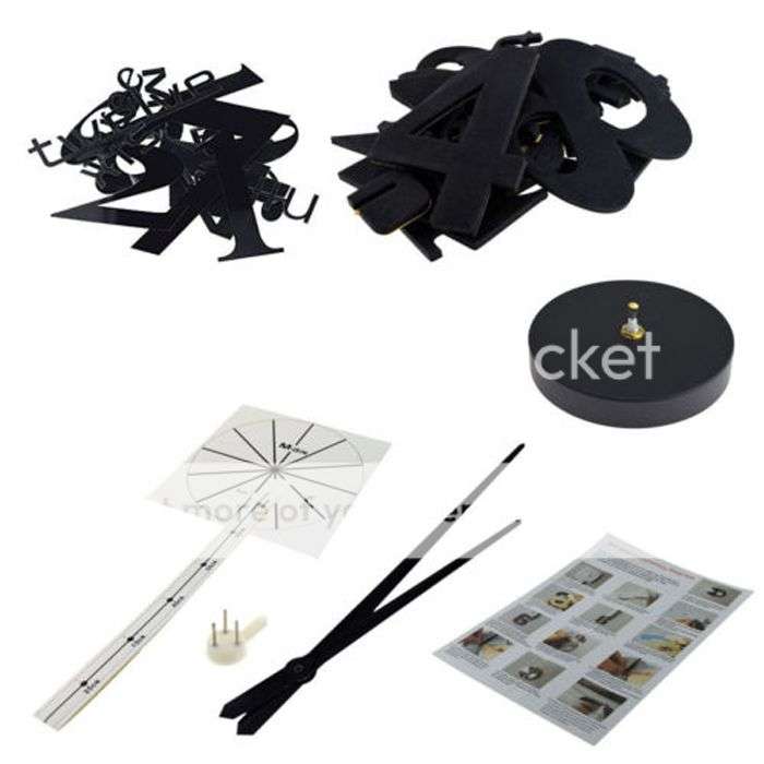 Large 3D Wall Clocks