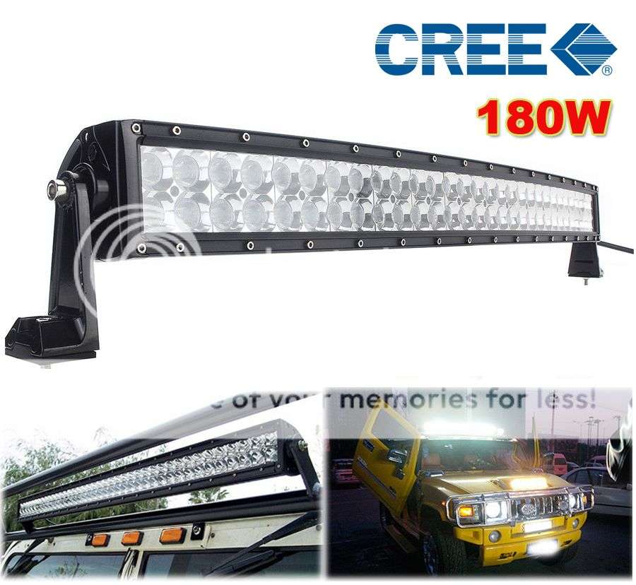 *LOCAL STOCK* 32inch 180W CREE LED Work Light Bar Floor&Spot Como Light SUV Boat Offroad 4WD 10-30W