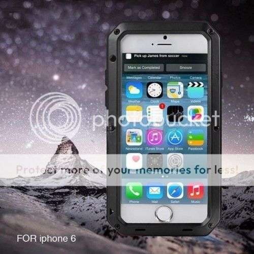 *LOCAL STOCK* Dust /Water /Shock Proof Gorilla Glass Tough Metal Extreme Case for iPhone 6/6s