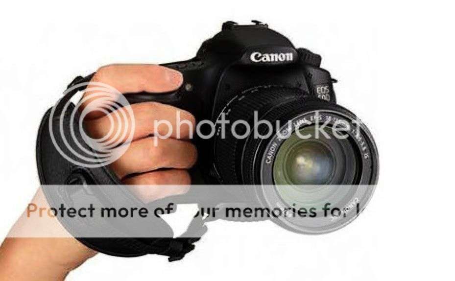 -LOCAL STOCK- Leather Digital/SLR Camera Wrist Strap Hand Grip for DSLR (Black)