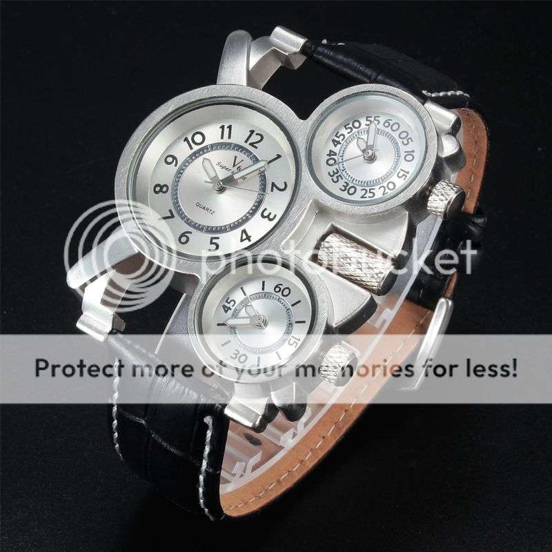 *LOCAL STOCK* Superspeed V6 Fashion Army Quartz Analog Fashion Mens leather Strap Sport Wrist watch