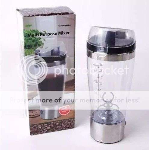 *LOCAL STOCK* 450ml Portable Protein Shaker Multi-purpose Mixer Tornado Mixer Stirring Cup