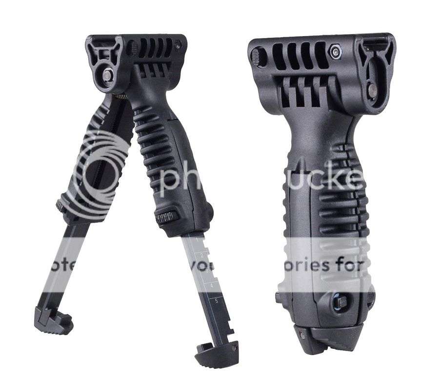 *LOCAL STOCK* Tactical Rail Mount Military Rifle Foldable Foregrip Bipod 20mm Picatinny