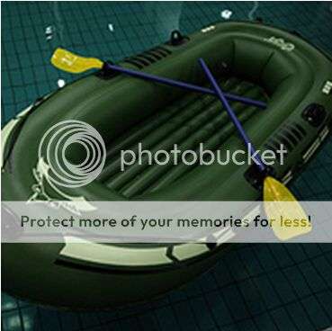 *LOCAL STOCK* Extra Large Three People Kayaking Thicken PVC Fishing Boat Drifting Inflatable Boat