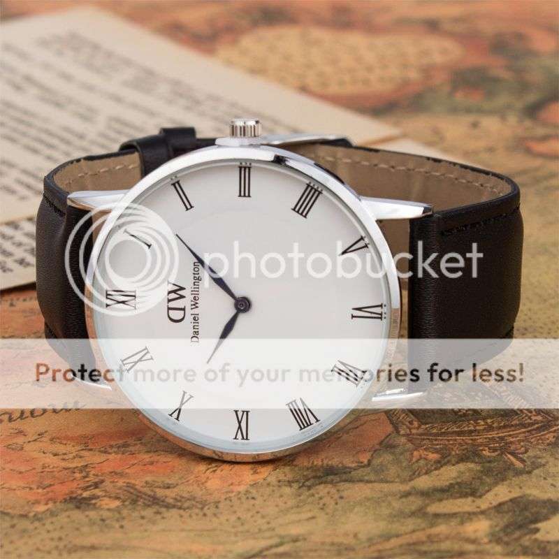 *LOCAL STOCK* Elegance Quartz Analog Fashion Business Mens PU Leather Strap Wrist watch