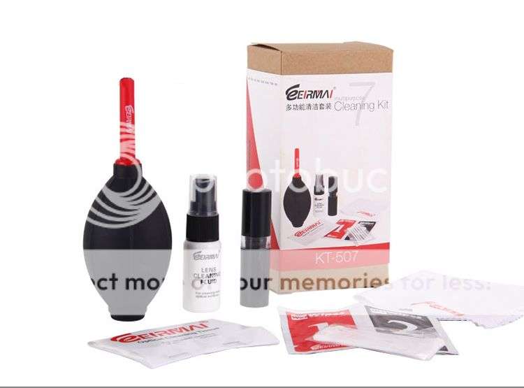 *LOCAL STOCK* 7 in1 Eirmai KT-507 Blowing Lens Paper SLR DSLR Cleaning Set Piece Suit