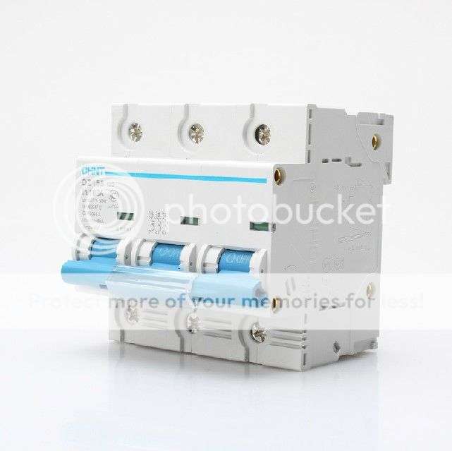 *LOCAL STOCK* Chint High Current MCB CIRCUIT BREAKER DZ158-125 100A