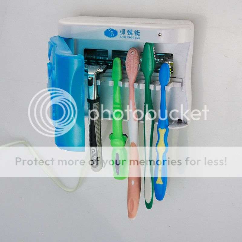*LOCAL STOCK* New UV Ultraviolet Family Toothbrush Sanitizer Sterilizer Cleaner Storage Holder