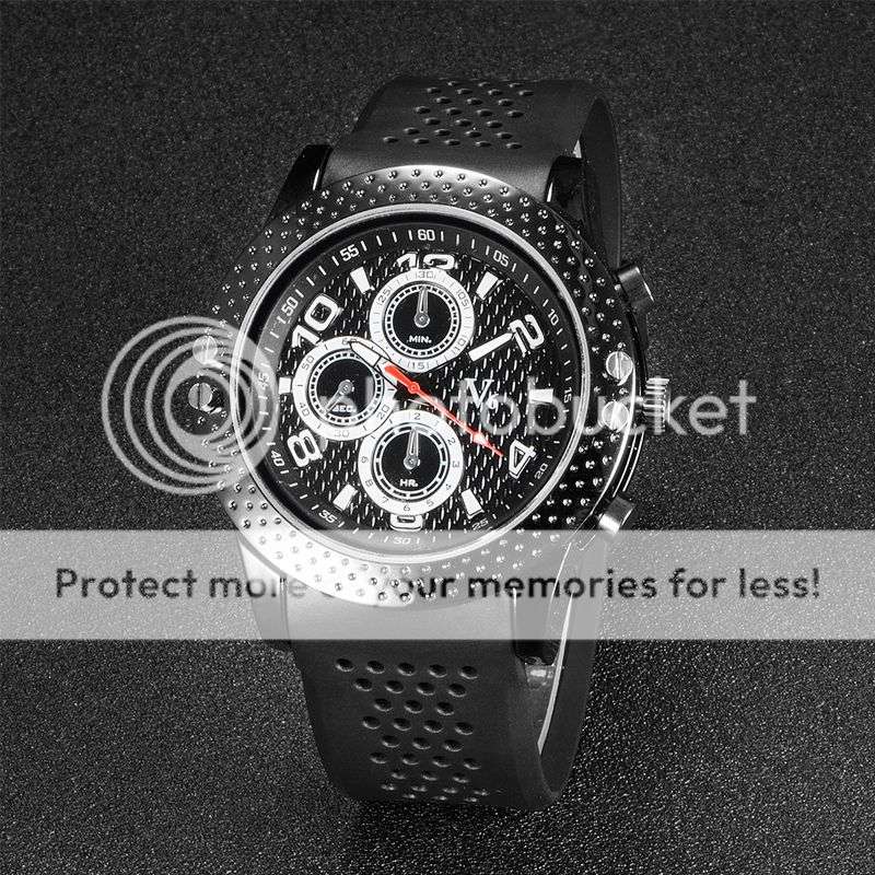 *LOCAL STOCK* V6 Luxury Fashion Sport Watch Men Leisure Fashion Tyre Style Watch