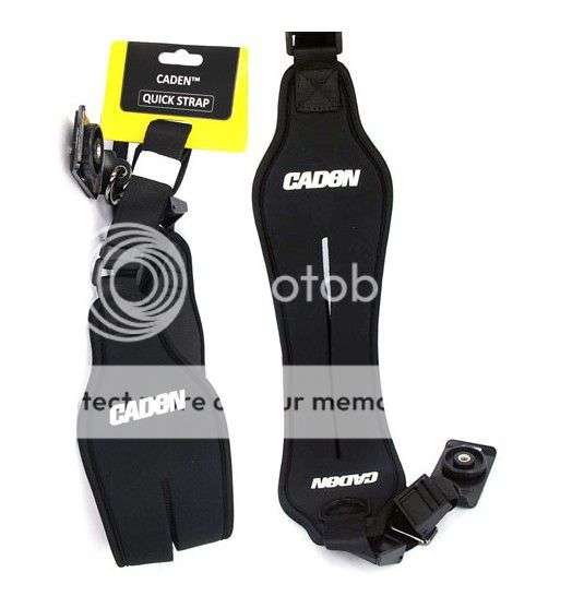 *LOCAL STOCK* New CADEN Quick Starp Rapid Camera Strap for DSLR SLR Camera ~ BLACK