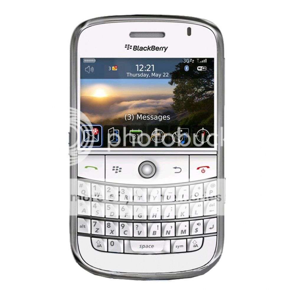 GENUINE Blackberry 9000, BOXED with accessories, UNLOCKED,Smart phone Colour White