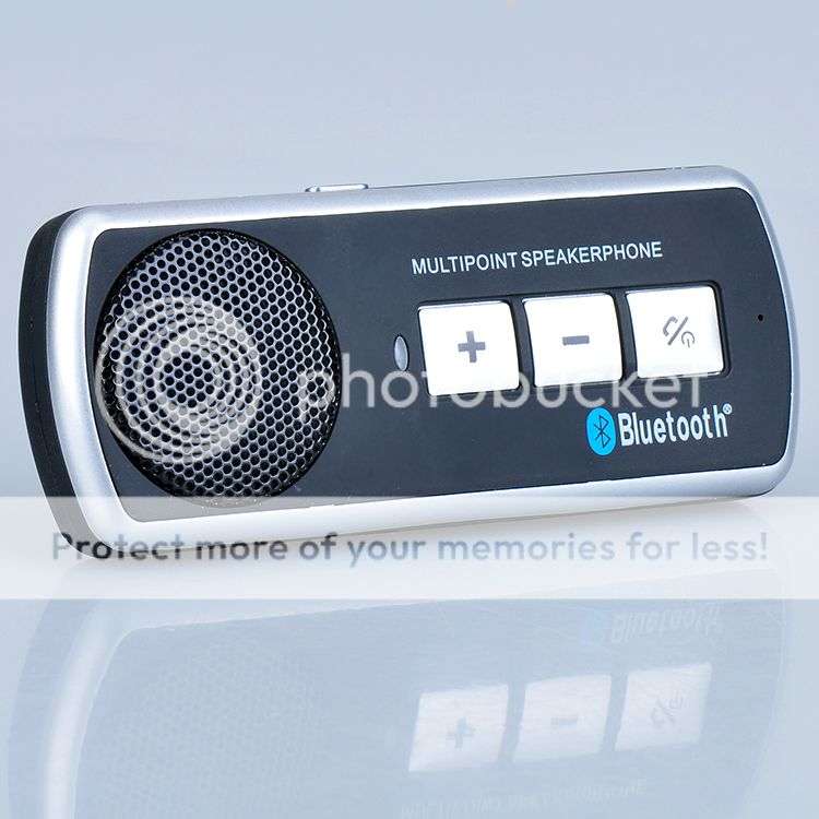 *LOCAL STOCK* Multi-point Handsfree In-car Bluetooth Speakerphone Car Kit Speakerphone