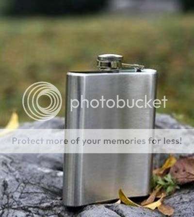 -LOCAL STOCK- Perfect 10oz Stainless Steel Pocket Hip Flask Alcohol Whiskey Liquor Screw Cap