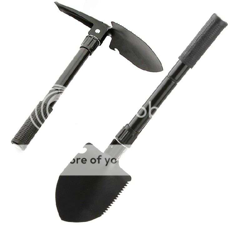 *LOCAL STOCK* Military Army Folding camping Garden Shovel Spade Survival Tool Kit Outdoor &Bag