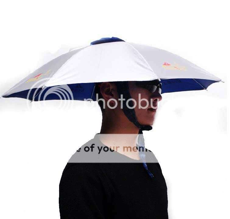 -LOCAL STOCK- Fishing Umbrella Hat Camo Fishing Umbrella Anti-UV Sunshade Parasol Cap