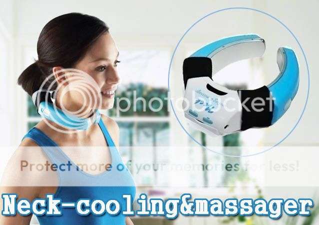 *LOCAL STOCK* Fashion Neck Cooling Massager Neck Massager Personal Cooling System Neck Massage~ PINK