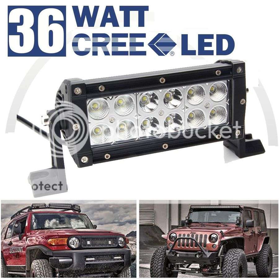 *LOCAL STOCK* 7inch 36W Cree Led Work 4X4 Light Bar S/F COMBO Off-road Driving Lamp Boat Truck