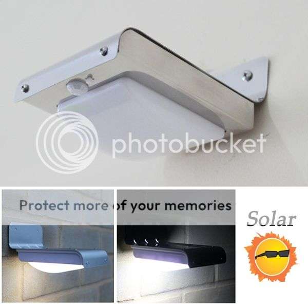 *LOCAL STOCK* Solar Power Motion Sensor Garden Security Lamp 16 LED Outdoor Waterproof Light