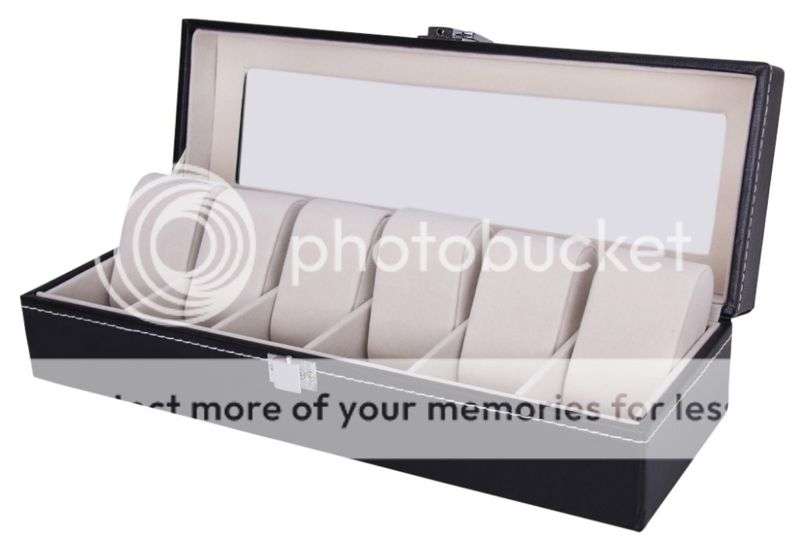 PU Watch Display Collection Box