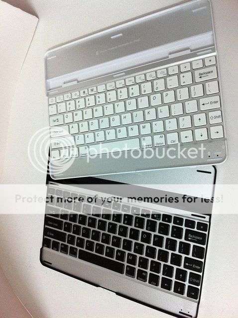 *LOCAL STOCK* Bluetooth Aluminium Case Keyboard Dock for iPad 2/iPad 3/New iPad