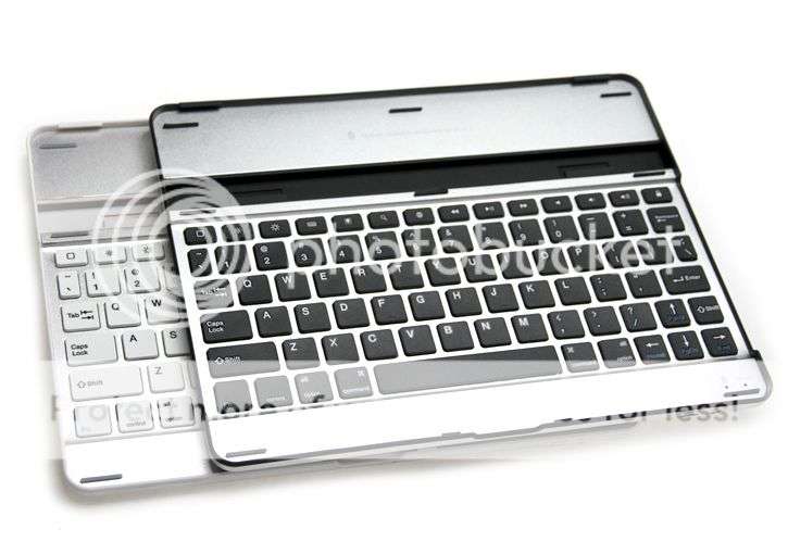 Slim Wireless Bluetooth Aluminium Case Keyboard Stand for iPad 2 / iPad 3 The new iPad