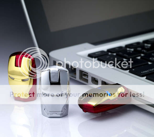 The unique iron man model USB 2.0 Enough Memory Stick Flash Drive