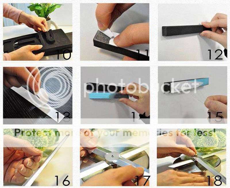 Large 3D Wall Clocks