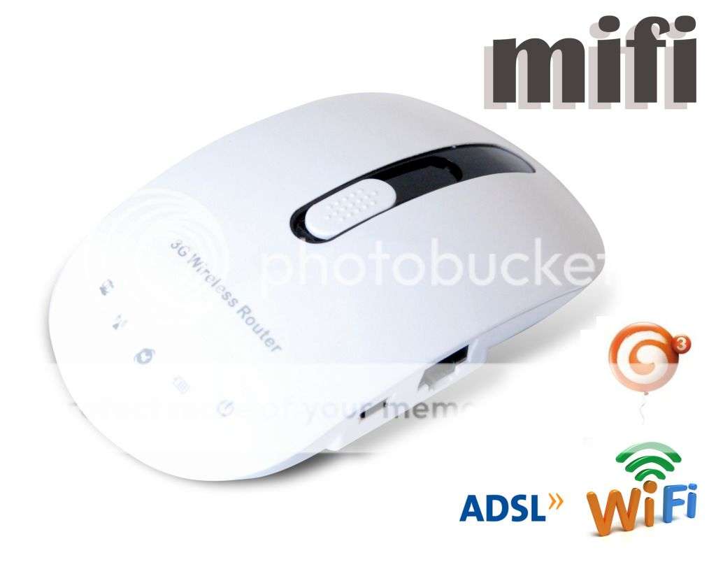 Unlocked 3G/HSDPA/ADSL Mifi Wireless Travel Router Turn Your 3G USB Modem to Wifi