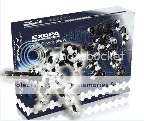 Free style~Assembly Robot DIY Educational Toy Kids blocks toys(234pcs parts)Building Blocks~Gift