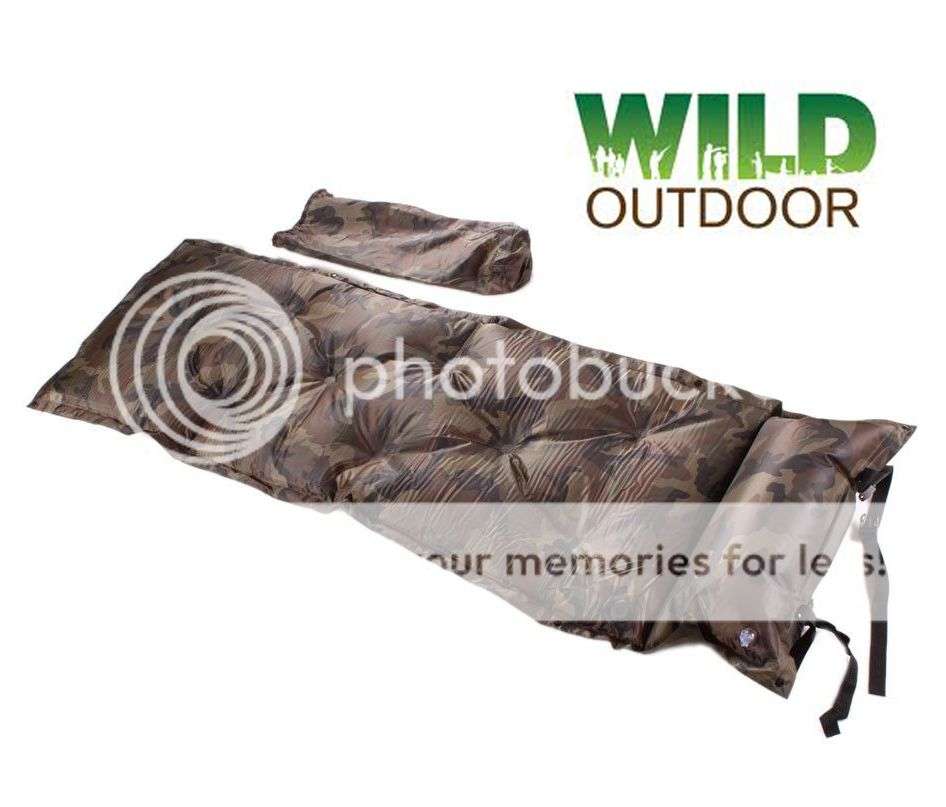 *LOCAL STOCK* NEW Connectable Outdoor Camping Self-Inflating Mattress Camping Sleeping Pad Pillow
