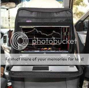 *LOCAL STOCK* Car Back Seat Travel Meal Tray Laptop Desk Organizer Storage Bag Pocket Pouch