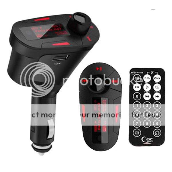 *LOCAL STOCK* MP3 Player Wireless Car Kit FM Transmitter Modulator USB MMC SD LCD With Remote