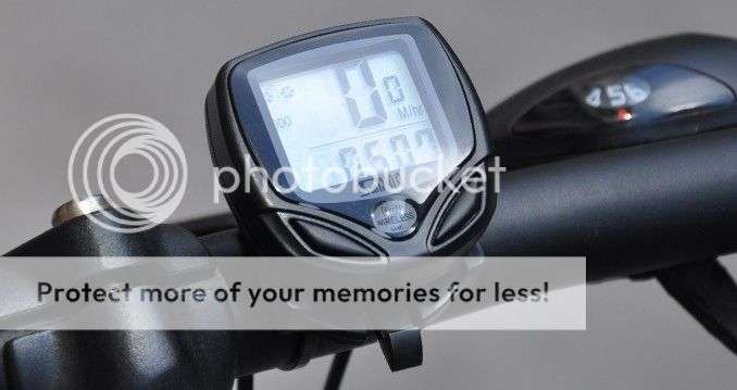 Waterproof LCD DisplayBicycle Digital Computer Odometer & Speedometer