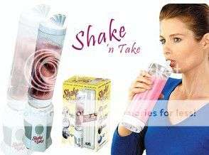 *LOCAL STOCK* Multi-functional Electric Juicer Shake N Take Sports Bottle Blender