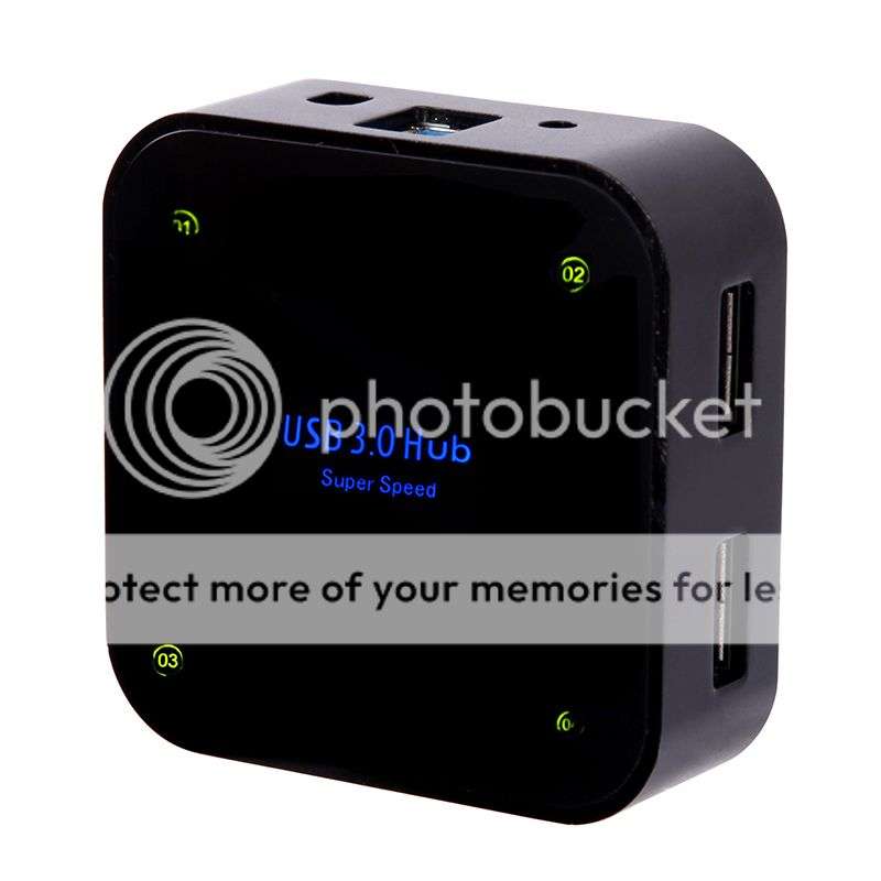 *LOCAL STOCK* AMAZING!!! Aluminum Alloy USB 3.0 5Gbps Super Speed 4 Ports HUB For Computer Notebook