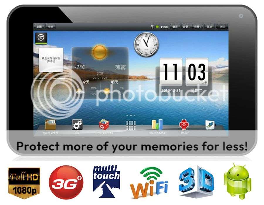 *LOCAL STOCK* Ultimate tablet "WHITE" 7 Inch Android 4.0 512MB RAM 4GB built-in memory-24Hr Delivery