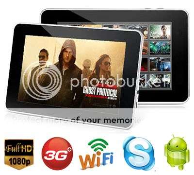 Crazy Wednesday *LOCAL STOCK* Ultra Slim 7 Inch Google Android 4.0 Tablet PC-3G-WIFI- 24Hr Delivery