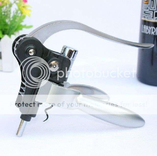 *LOCAL STOCK* Deluxe One Set Rabbit Red Wine Opener Cork Bottle Tire Corkscrew Collar Pourer ~ Gift