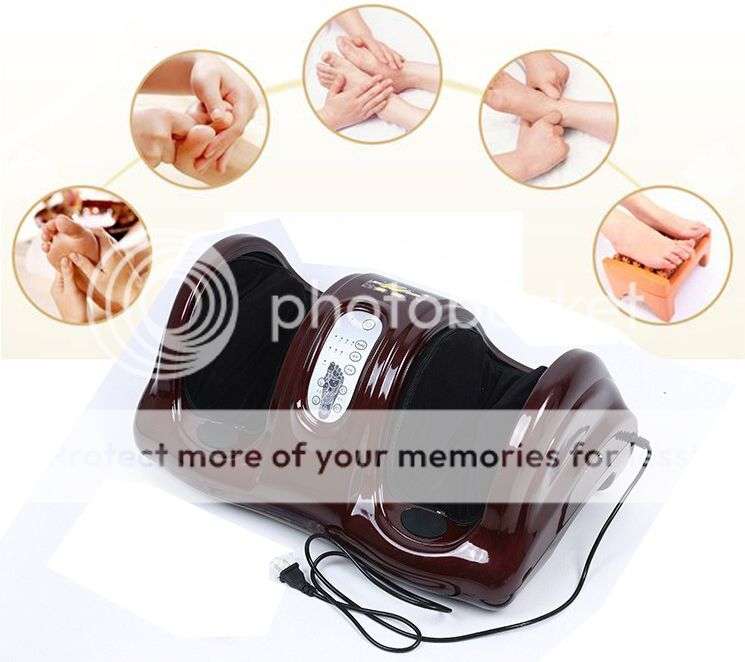 XL Foot Acupoint Massager Physical Therapy Relaxing Calf Legs Shiatsu Kneading Remote Control