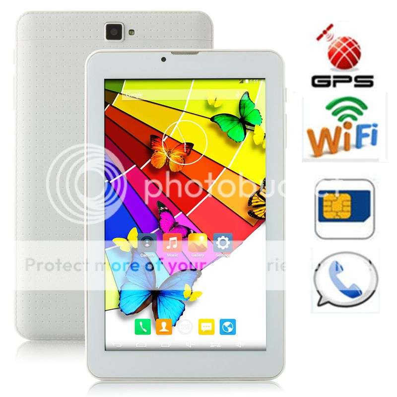 *LOCAL STOCK* 7 Inch ANDROID 4.4 Tablet - Call Function - 3G - WIFI - Bluetooth - GPS ~ WHITE