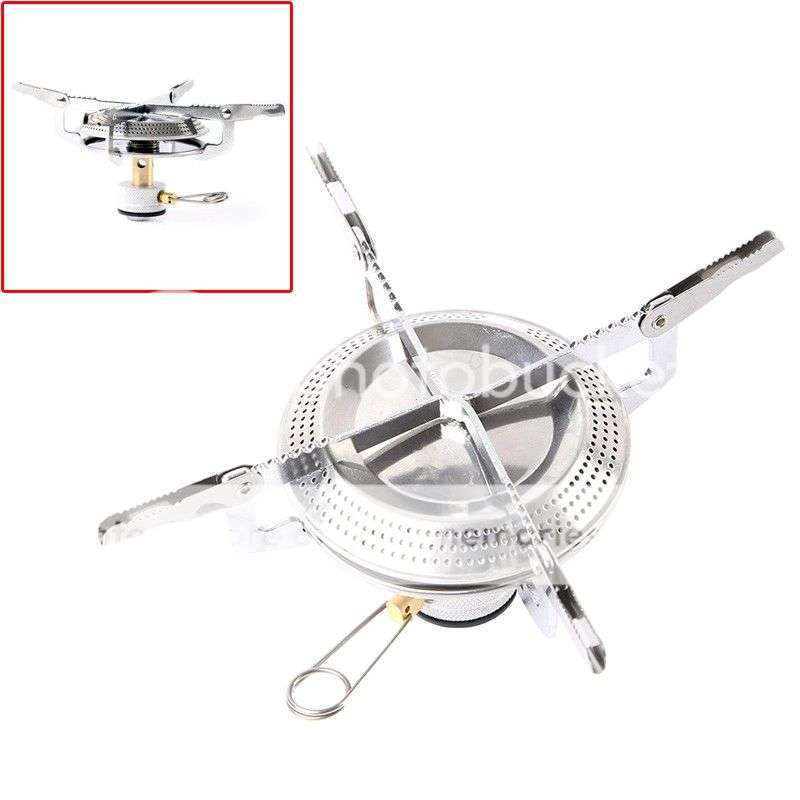 *LOCAL STOCK* Portable Outdoor Stainless Steel Camping Picnic Stove BBQ Burner Cookware