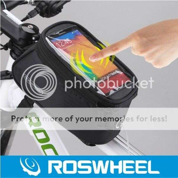 *LOCAL STOCK* Cycling Bicycle Waterproof Frame Pannier Front Cell Phone Tube Bag Cases