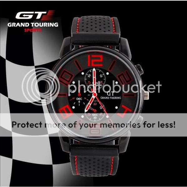 *LOCAL STOCK* Grand Touring GT Men Sport Quartz Watch Military Watches Army Wristwatch