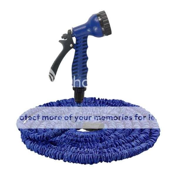 -LOCAL STOCK- 25FT Expandable Flexible Garden Water Hose With Spray Good Gun Nozzle