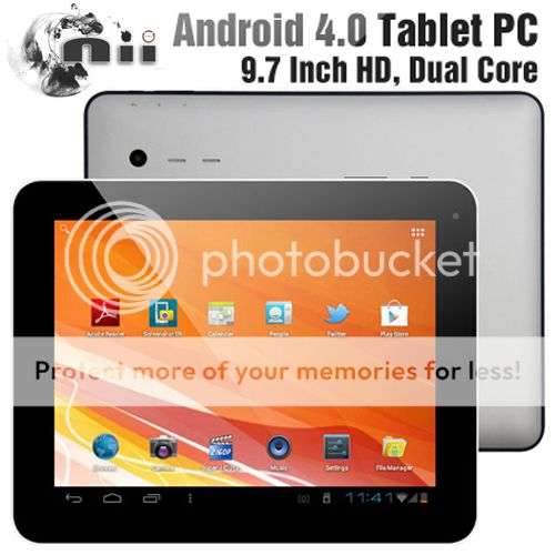 *LOCAL STOCK* Amazing Slim Tablet- 9.7" Android 4.0 1GB RAM 8GB memory
