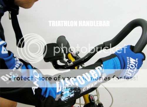 *LOCAL STOCK* Black Bicycle Bike Mountain Relaxation Rest assistant Handlebar Bar Aerobar