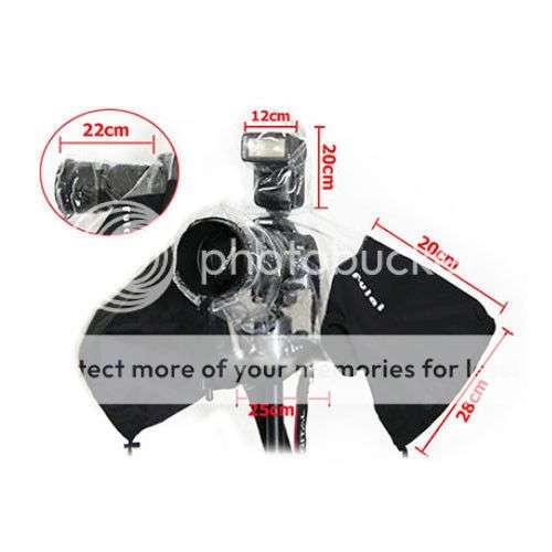 *LOCAL STOCK*  Pro SLR Camera Cover Waterproof Rain Coat Protector For SLR DSLR Camera